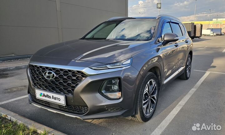 Hyundai Santa Fe 2.2 AT, 2018, 89 000 км