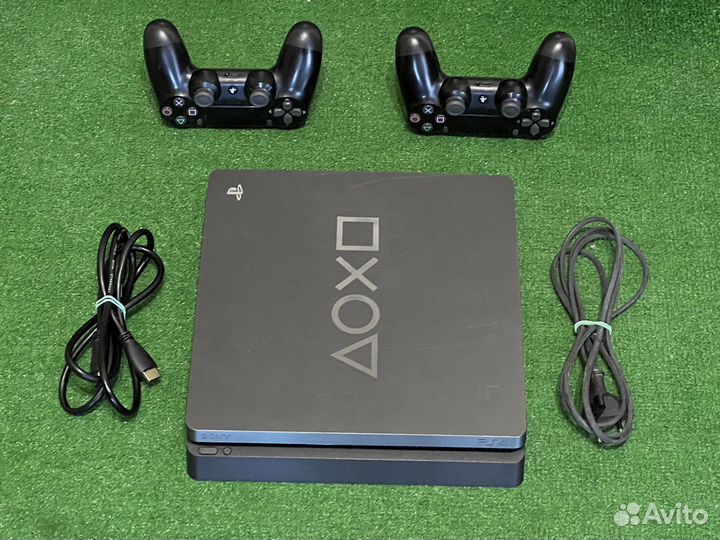 Ps4 Slim 1Tb Лимитед + много игр