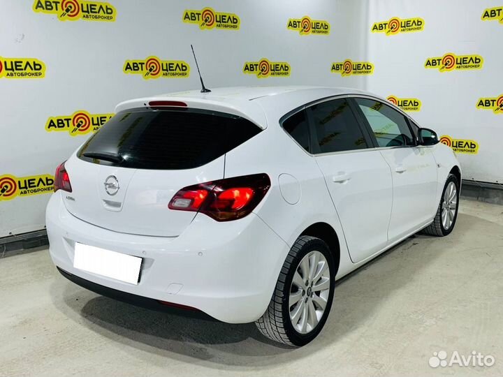 Opel Astra 1.6 AT, 2012, 118 600 км