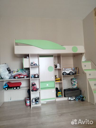 Детская кровать от 3 лет с матрасом бу