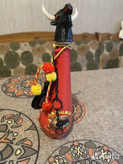 Колекционная бутылка sangria