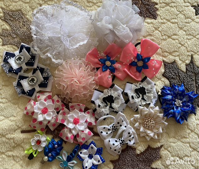 Резинки, банты, заколки для волос