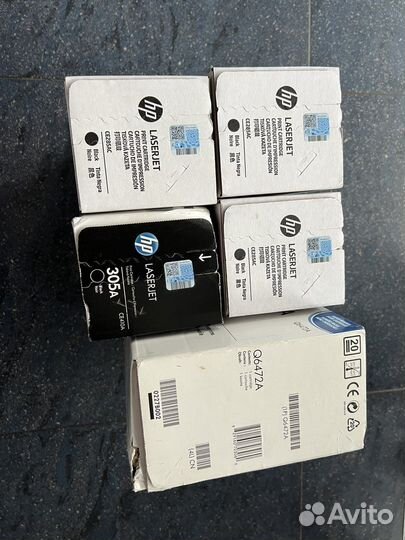 Картриджи HP оригинал