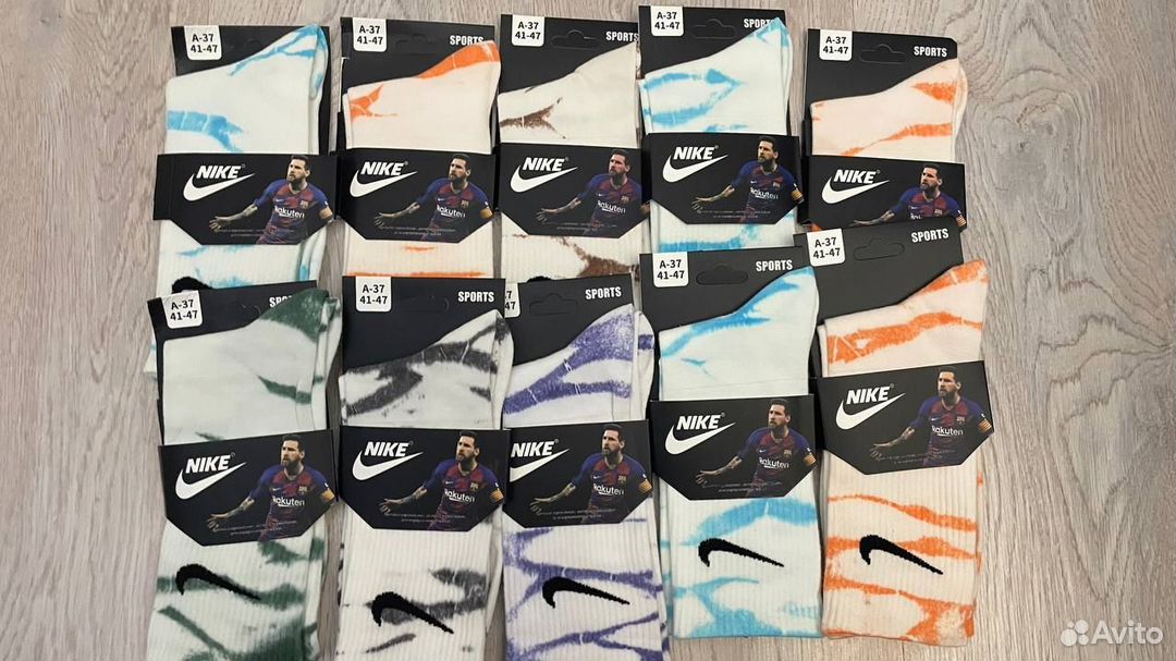 Носки Nike Tie Dye