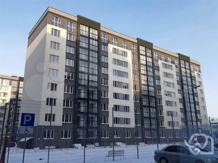 2-к. квартира, 61,2 м², 6/9 эт.