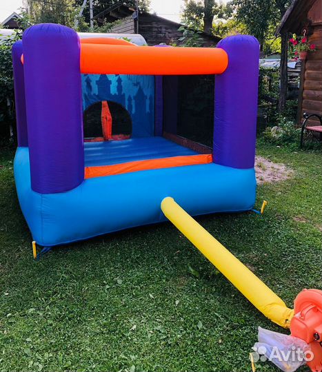 Детский надувной Батут Фейерверк happy HOP 9001F