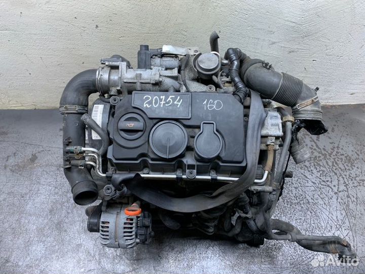 Двигатель в сборе Volkswagen Caddy фургон BLS 2005