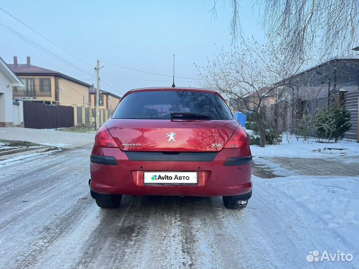 Peugeot 308 1.6 AT, 2008, 183 000 км
