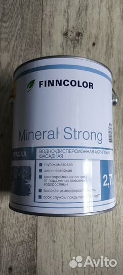 Краска tikkurila mineral strong J381