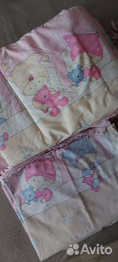 Бортики+постельное бельё