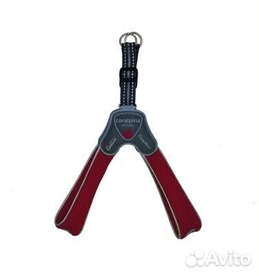 Cortina Мягкая шлейка Супер Комфорт винный (обхват