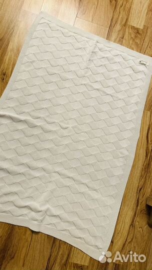 Плед покрывало одеяло для малыша 95х75 сост новых