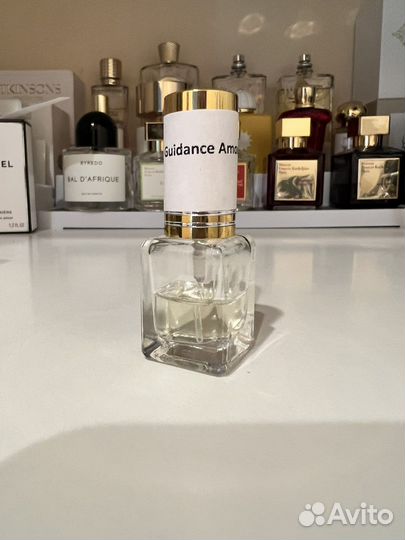 Духи отливанты amouage baccarat 540 diptique