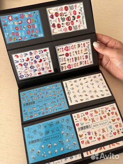 Альбом слайдеров для ногтей