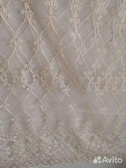 Новый красивейший Тюль в стиле Барокко 7м*2.84м