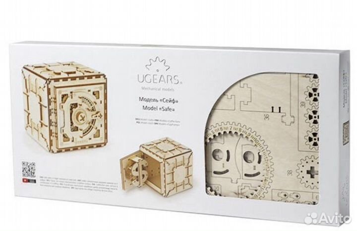 3d конструктор оживающий, ugears сейф