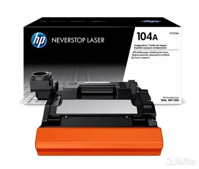 Картридж HP 104A W1104A (черный)