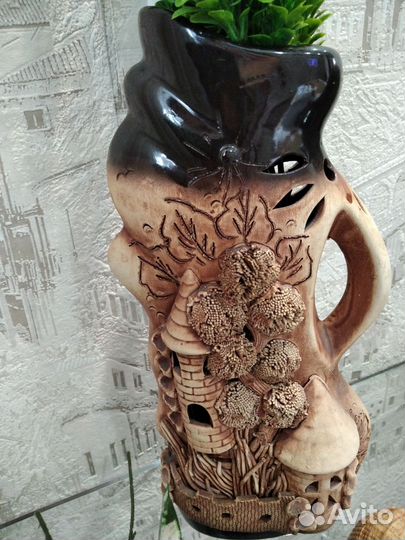 Ваза для цветы керамика 35 см