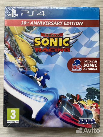 Team Sonic Racing 30 Anniversary Edition Ps4/Ps5