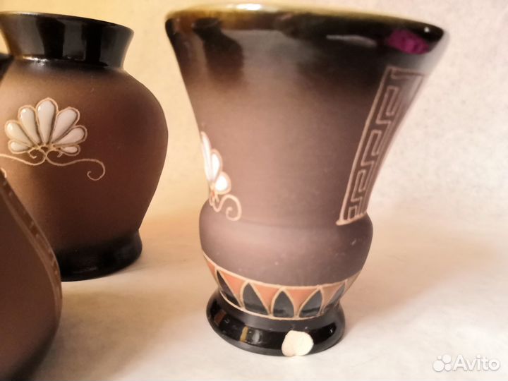 Вазочки керамика, декоративные