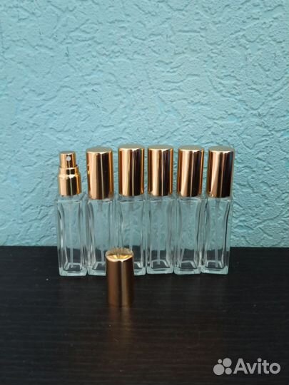 Флаконы для разливных духов, стеклянные