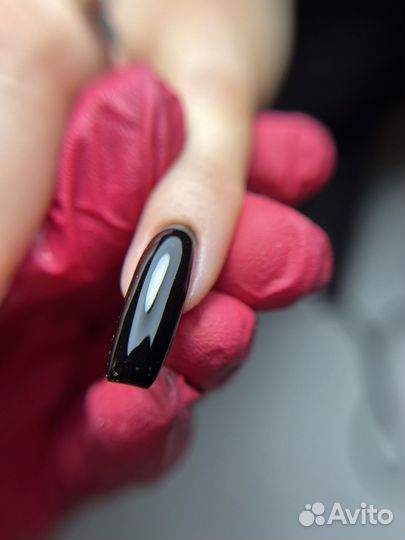 Маникюр наращивание ногтей