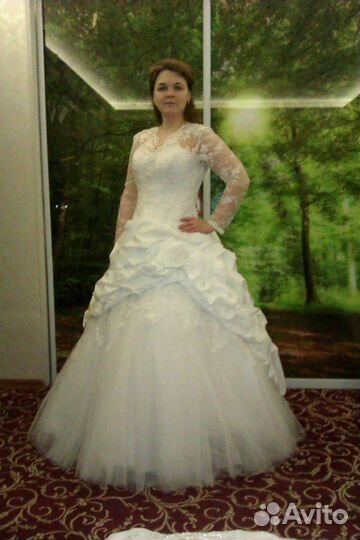 Свадебное или венчальное платье