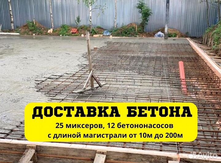 Бетон раствор М300