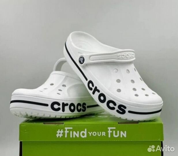 Кроксы мужские тапочки crocs