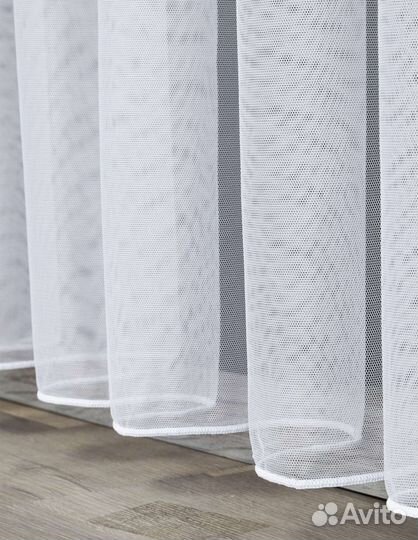 Тюль сетка 5м, готовый, новый