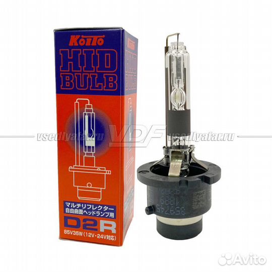 Ксеноновая лампа Koito D2R 4000K 12V, 24V (85V 35W