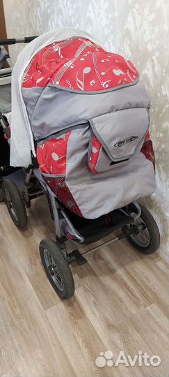 Прогулочная коляска 2 в 1