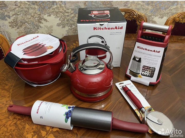 Набор мисок KitchenAid из пищевого пластика