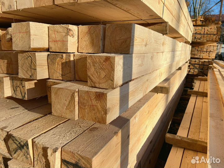 Доска обрезная 25х150х6000мм от производителя