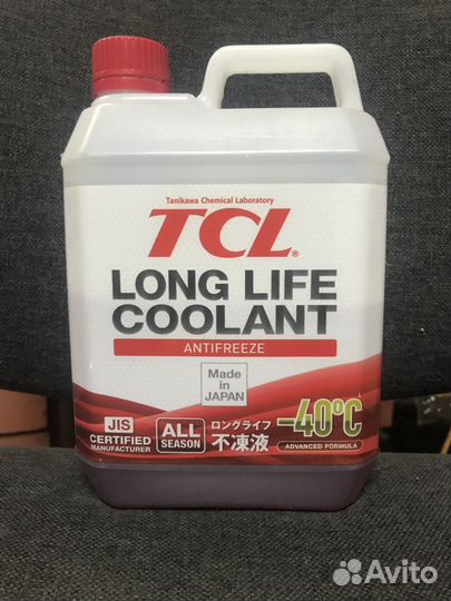 Антифриз красный TCL LLC