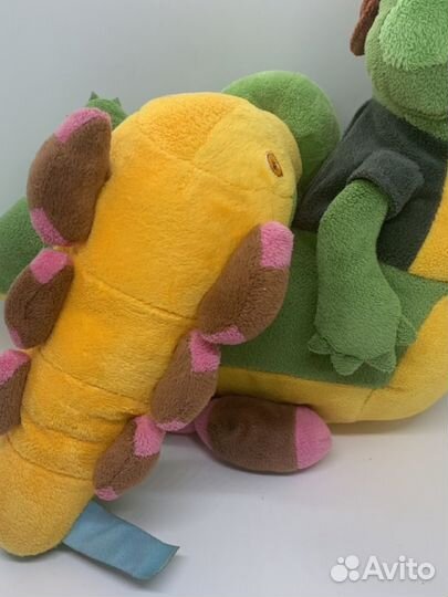 Мягкие игрушки из лунтика гусеница