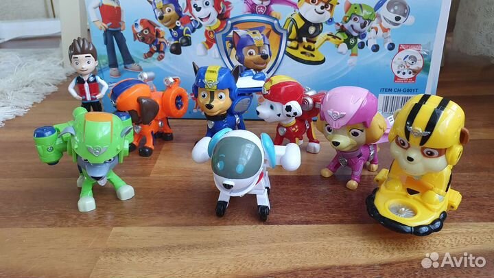 Робокар, щенячий патруль