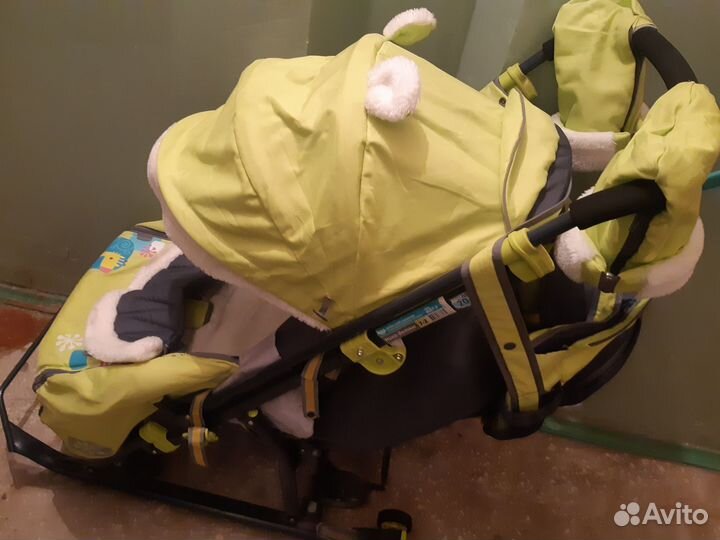 Санки коляска ника