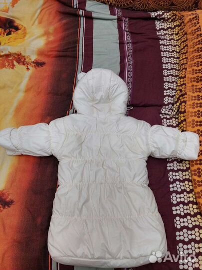 Зимний конверт для девочки