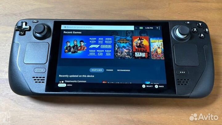 Steam deck+ карта памяти на 512 (сумка, зарядка)