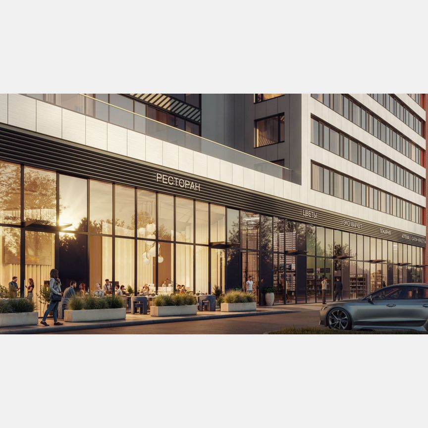 2-к. квартира, 55,6 м², 2/33 эт.