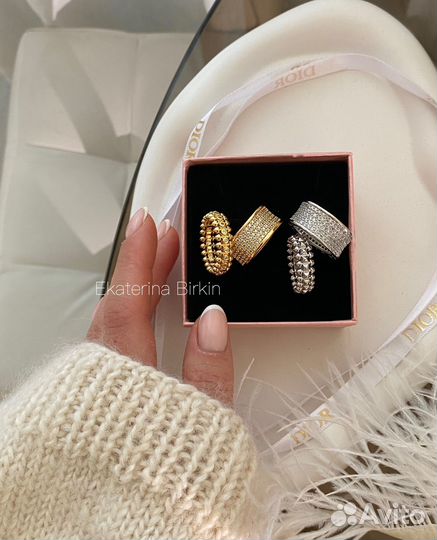 Кольцо cartier clash bvlgari zero 2 цвета