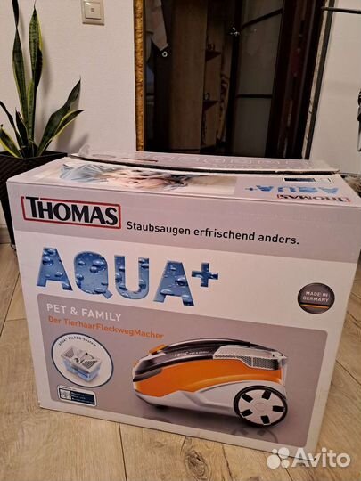 Моющий пылесос thomas pet & family