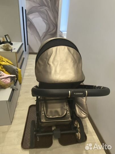 Коляска Junama 2 в 1 люлька и прогулочный блок