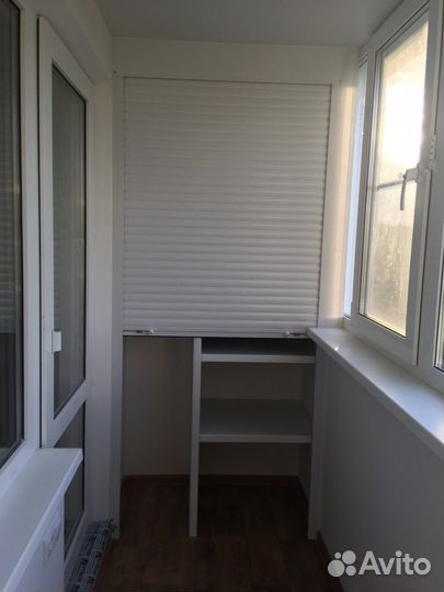 Шкаф с рольставнями на балкон любые размеры