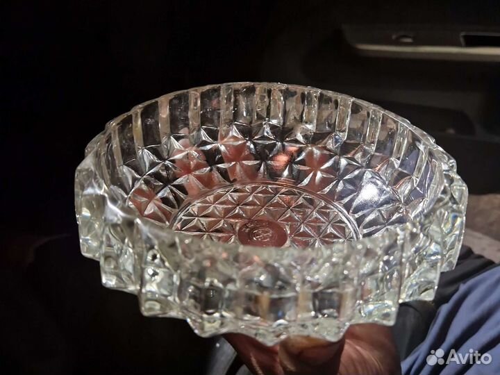 Салатник хрустальный СССР