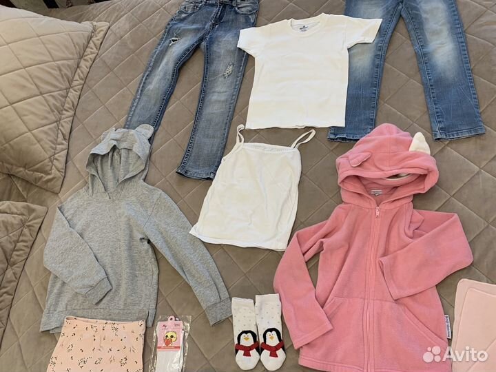 Одежда для девочки пакетом 110 116