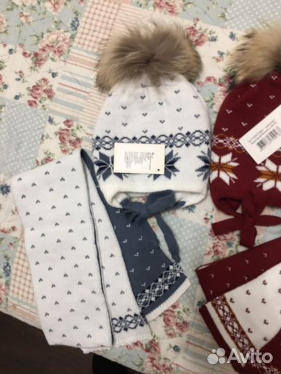 Новый зимний комплект Mialt шапка/шарф