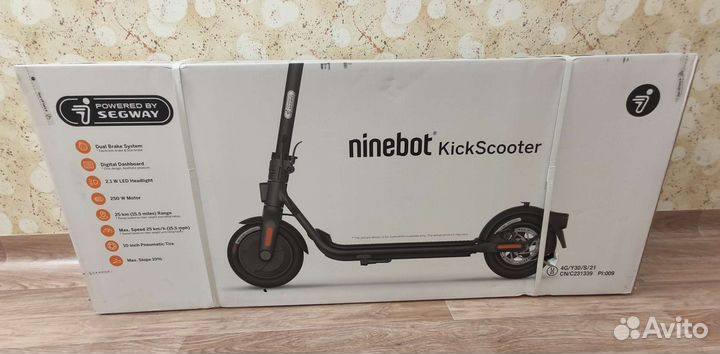 Электросамокат ninebot kickscooter f25e