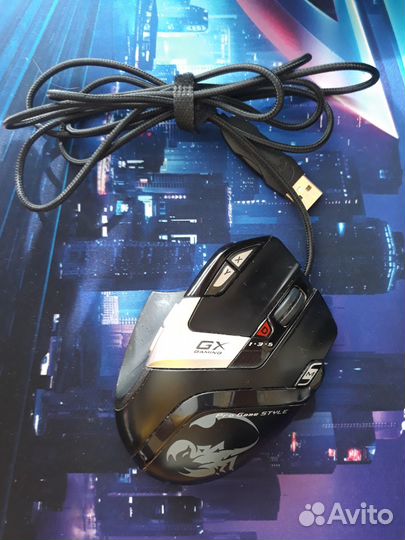 Игравая мышка с подсветкой для пк